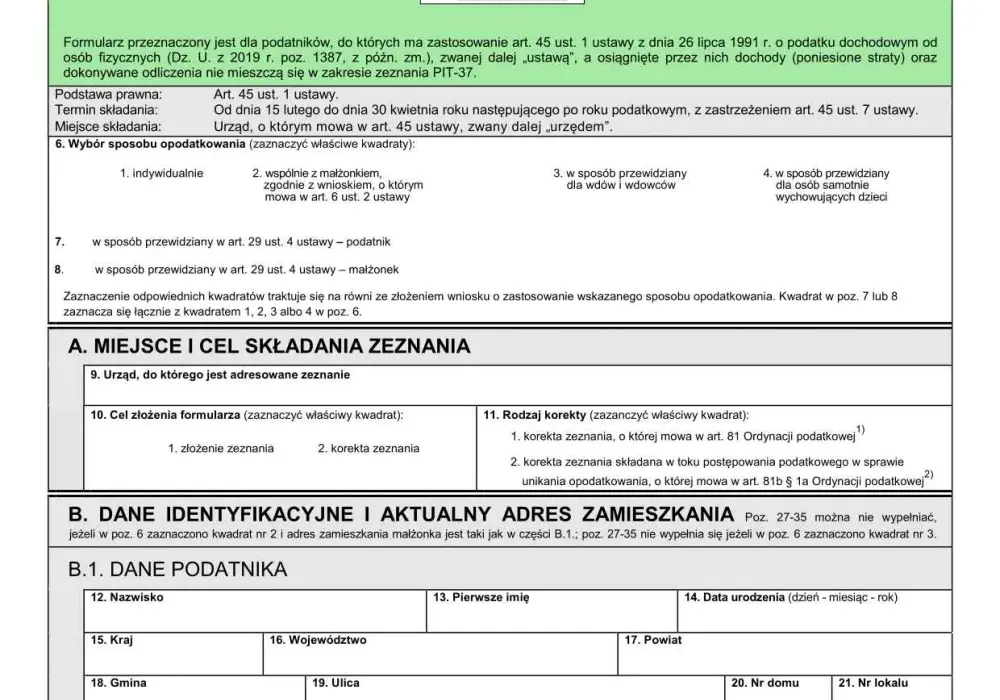 Jak bezbłędnie wypełnić PIT-36 od najmu i uniknąć kosztownych błędów