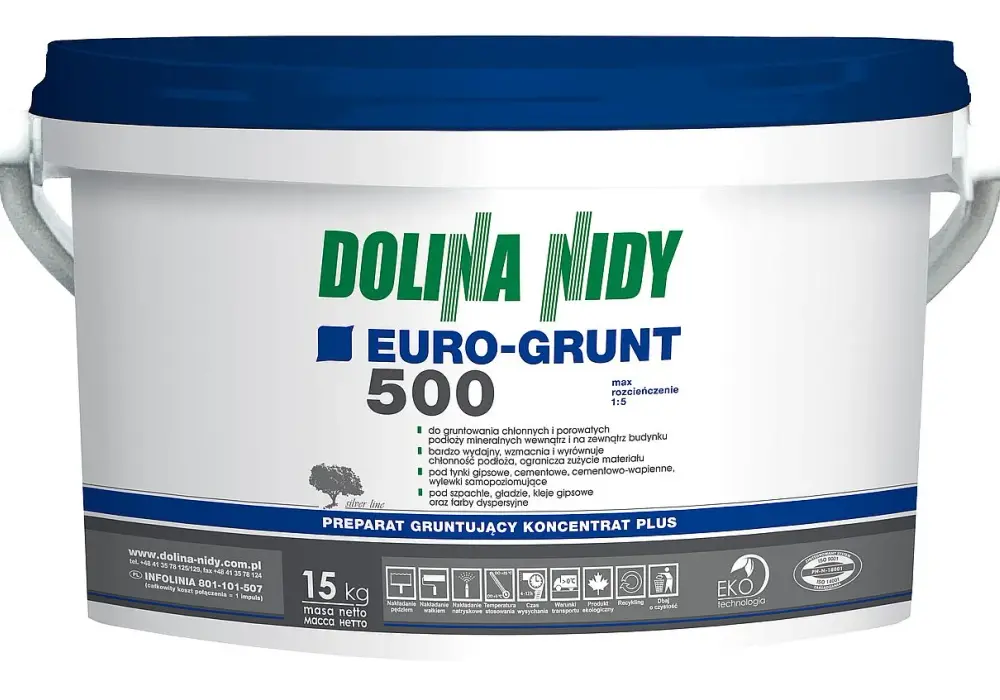 Euro Grunt 300: Uniwersalny preparat gruntujący do porowatych powierzchni