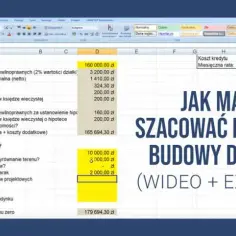 Kosztorys budowy domu w Excelu: gotowy szablon z przykładami 2025