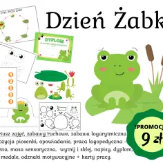 Gotowy scenariusz zajęć na dzień żaby: plan lekcji z materiałami dla dzieci