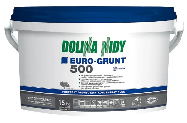 Euro Grunt 300: Uniwersalny preparat gruntujący do porowatych powierzchni